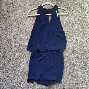 Navy romper
